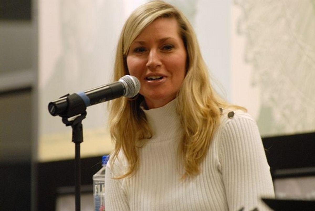 Luba Mason at Gari's 'Late Nite Comic' with Mason, Stiller, Vidnovic & Rudetsky