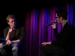 Anthony Rapp and Ben Rimalower @ BroadwayWorld Anthony Rapp and Ben Rimalower Photo