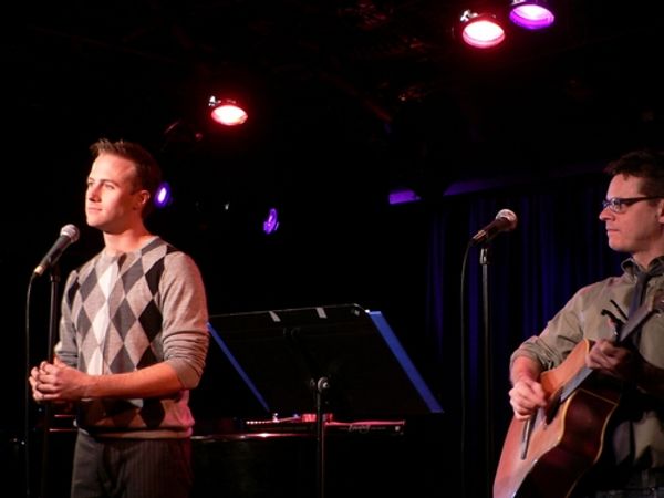 Bret Shuford and Musical Director Michael Holland Photo