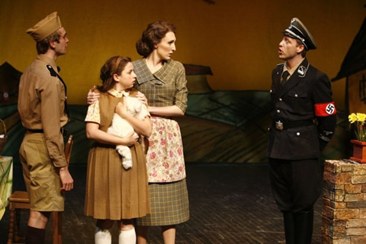 (l-r) Joe Grandy, Alyssa May Gold, Emily Harvey, Al Pagano at 