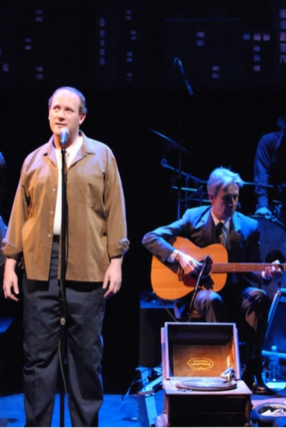 Dennis Curley with Gary Rue (Guitars, Banjo) at 'Warm Beer, Cold Women' Opens at The Guthrie