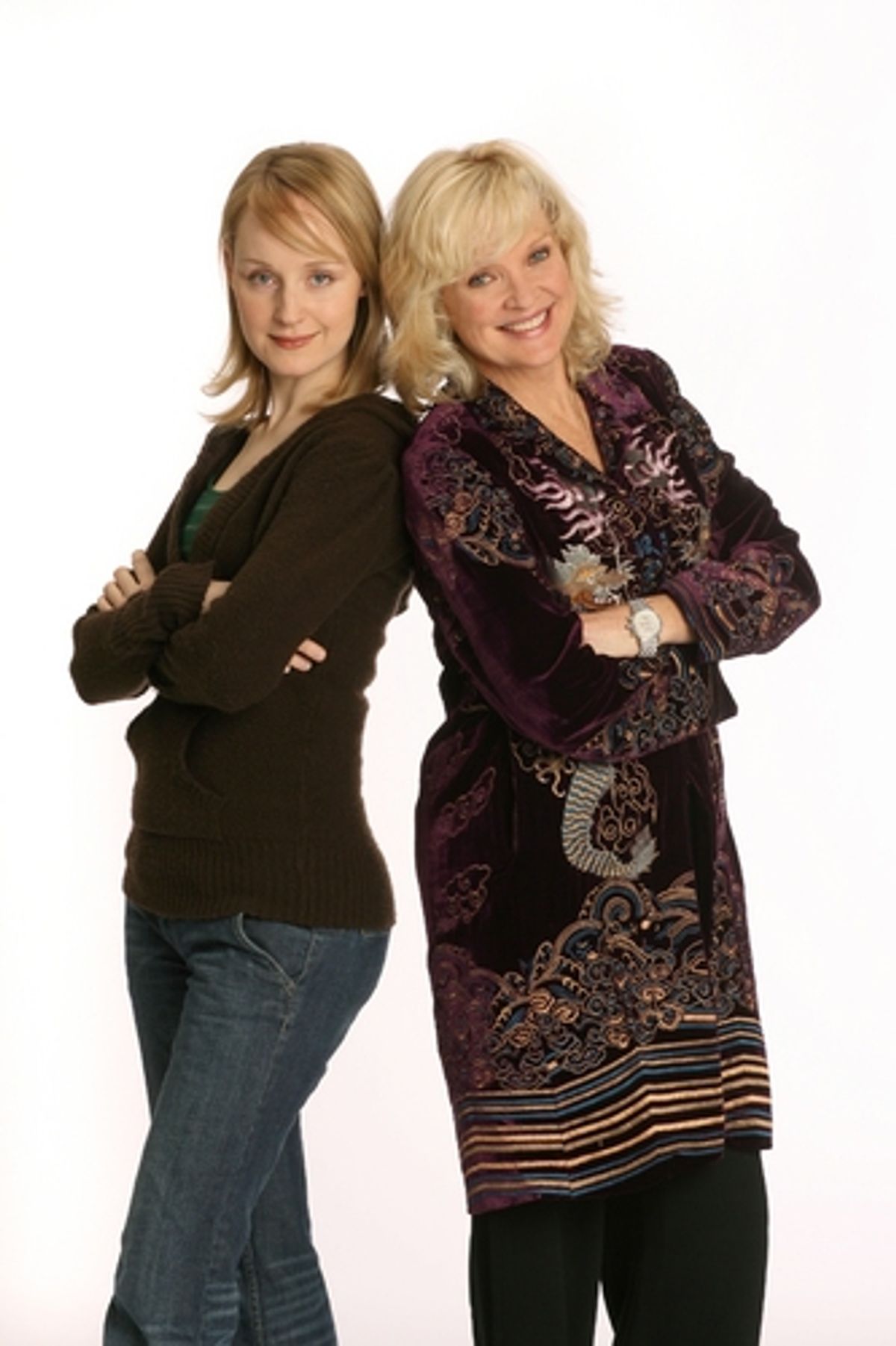 Erin Davie and Christine Ebersole at 