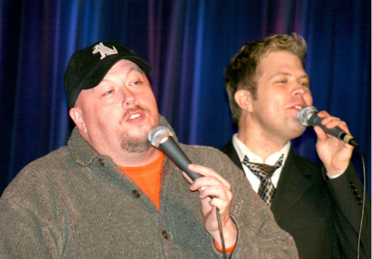 Kenny Holcomb and Host Brandon Cutrell at 