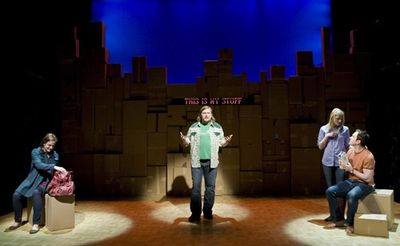 l-r: Keira Naughton, Michael Chernus, Mamie Gummer and Jeremy Shamos Photo