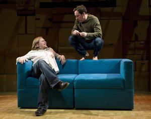 l-r: Michael Chernus and Jeremy Shamos Photo