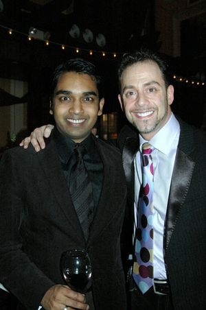 Devand Janki (Choreographer of WPPAC's Man of La Mancha) and Bruce Robert Harris (Ass Photo