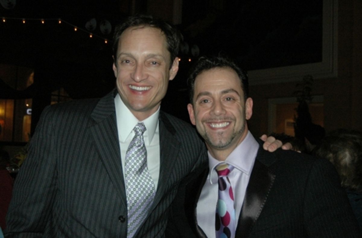 Edward L. Hummel and Bruce Robert Harris at 'Ragtime' Concert at White Plains
