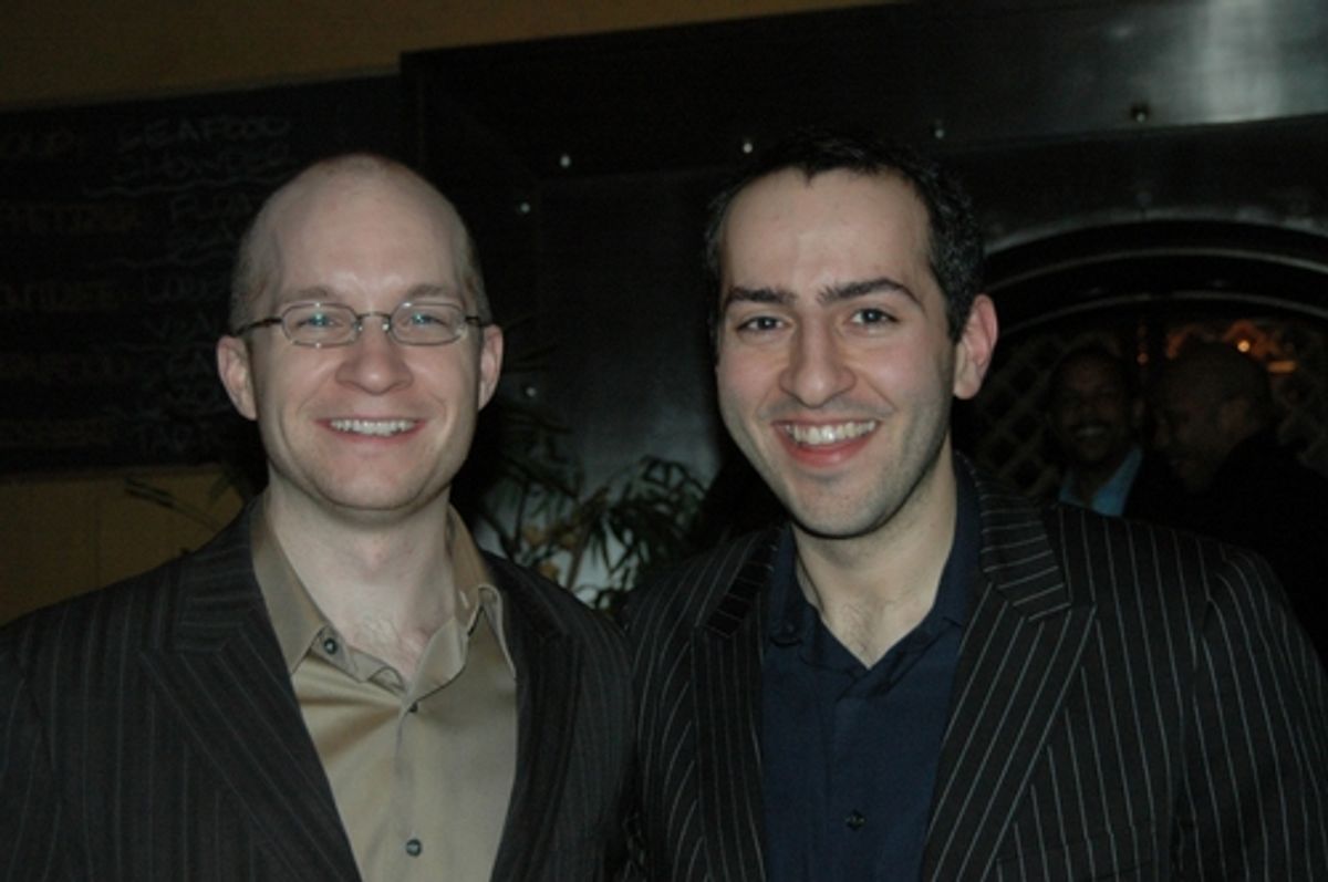 Jack D. McDowel (Assistant stage manager) and Wes Aprel at 'Ragtime' Concert at White Plains