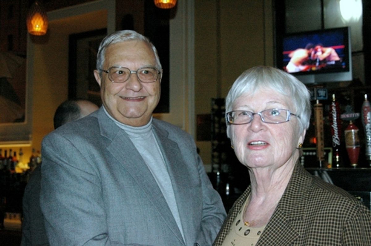 Mr. and Msr. Ted Puluso (Board Treasuer WPPAC) at 'Ragtime' Concert at White Plains