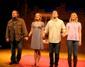 Michael Chernus, Keira Naughton, Jeremy Shamos and Mamie Gummer @ BroadwayWorld Michael Chernus, Keira Naughton, Jeremy Shamos and Mamie Gummer Photo