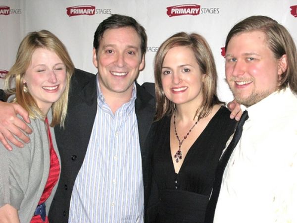 Michael Chernus, Keira Naughton, Jeremy Shamos and Mamie Gummer Photo