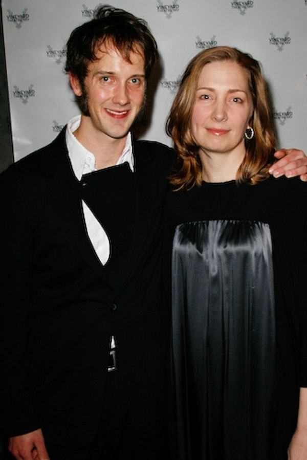 Jeff Whitty and Executive Director of the Vinyard Theatr Photo