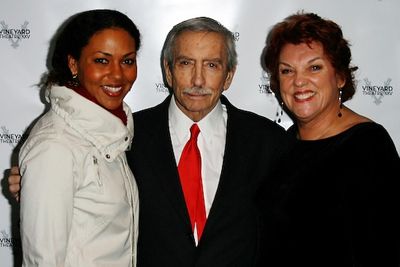 Katheryne Dora Brown, Edward Albee and Tyne Daly Photo