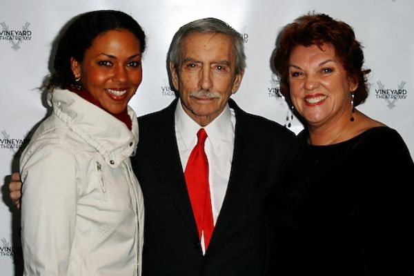 Katheryne Dora Brown, Edward Albee and Tyne Daly Photo