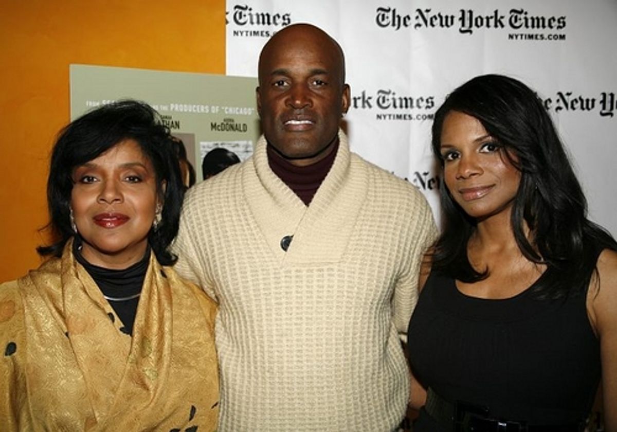 Phylicia Rashad, Kenny Leon and Audra McDonald at 
