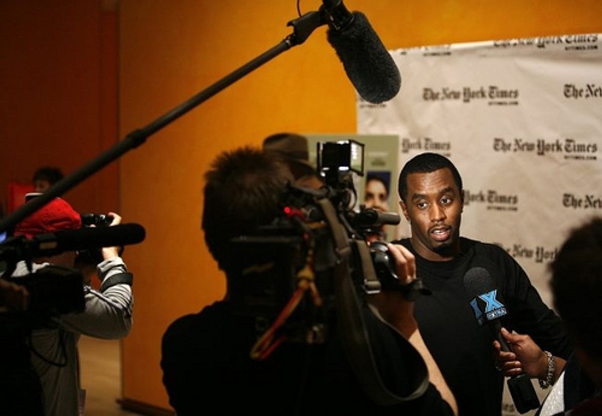 Sean Combs at 'A Raisin in the Sun' NY Screening & Panel