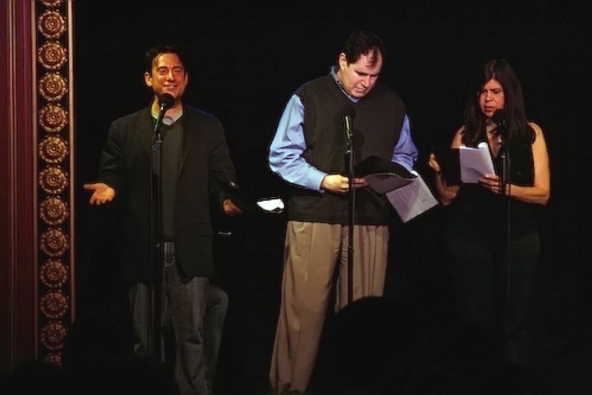 Eugene Pack, Richard Kind and Dayle Reyfel at 