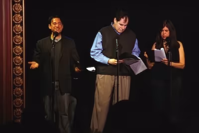 Eugene Pack, Richard Kind and Dayle Reyfel Photo
