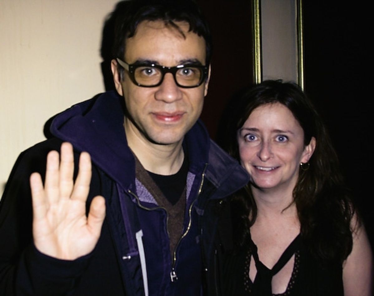 Fred Armisen and Rachel Dratch at 
