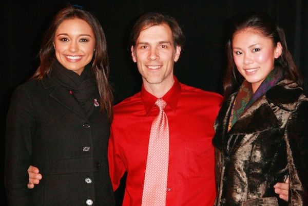 Angelo Fraboni with Miss USA and Miss Universe Photo