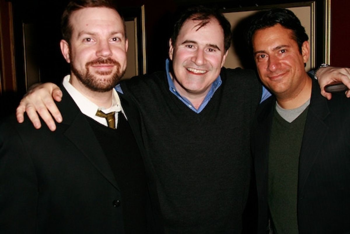 Jason Sudeikis, Richard Kind, and Eugene Pack at 