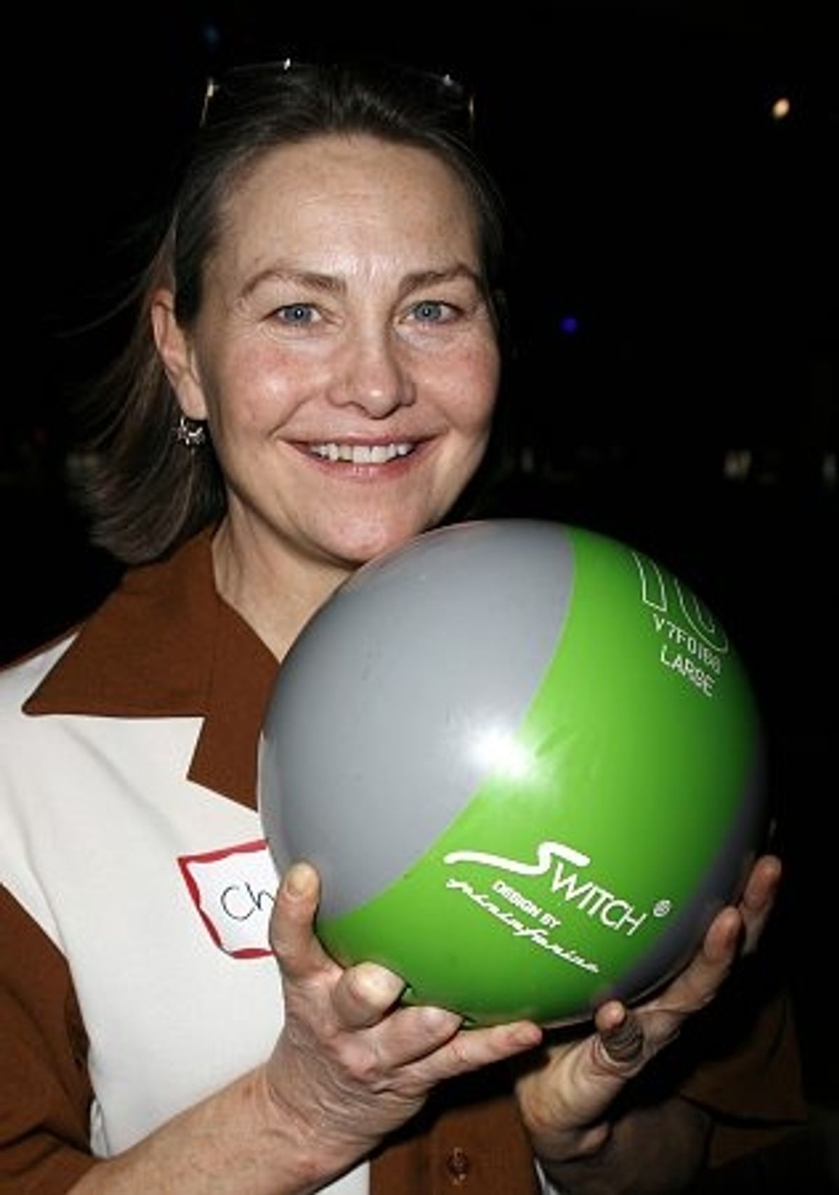 Cherry Jones at Second Stage's 21st Annual All-Star Bowling Classic