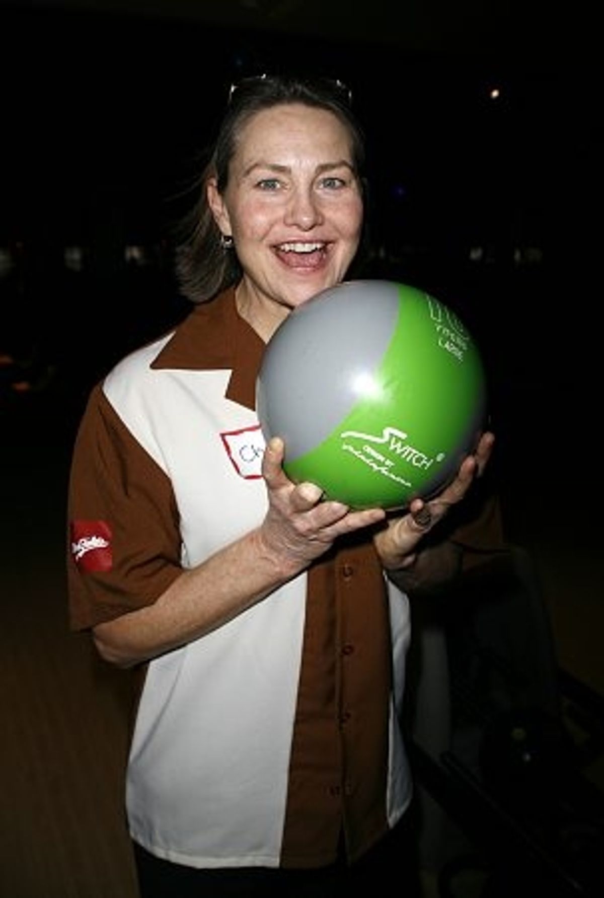 Cherry Jones at Second Stage's 21st Annual All-Star Bowling Classic