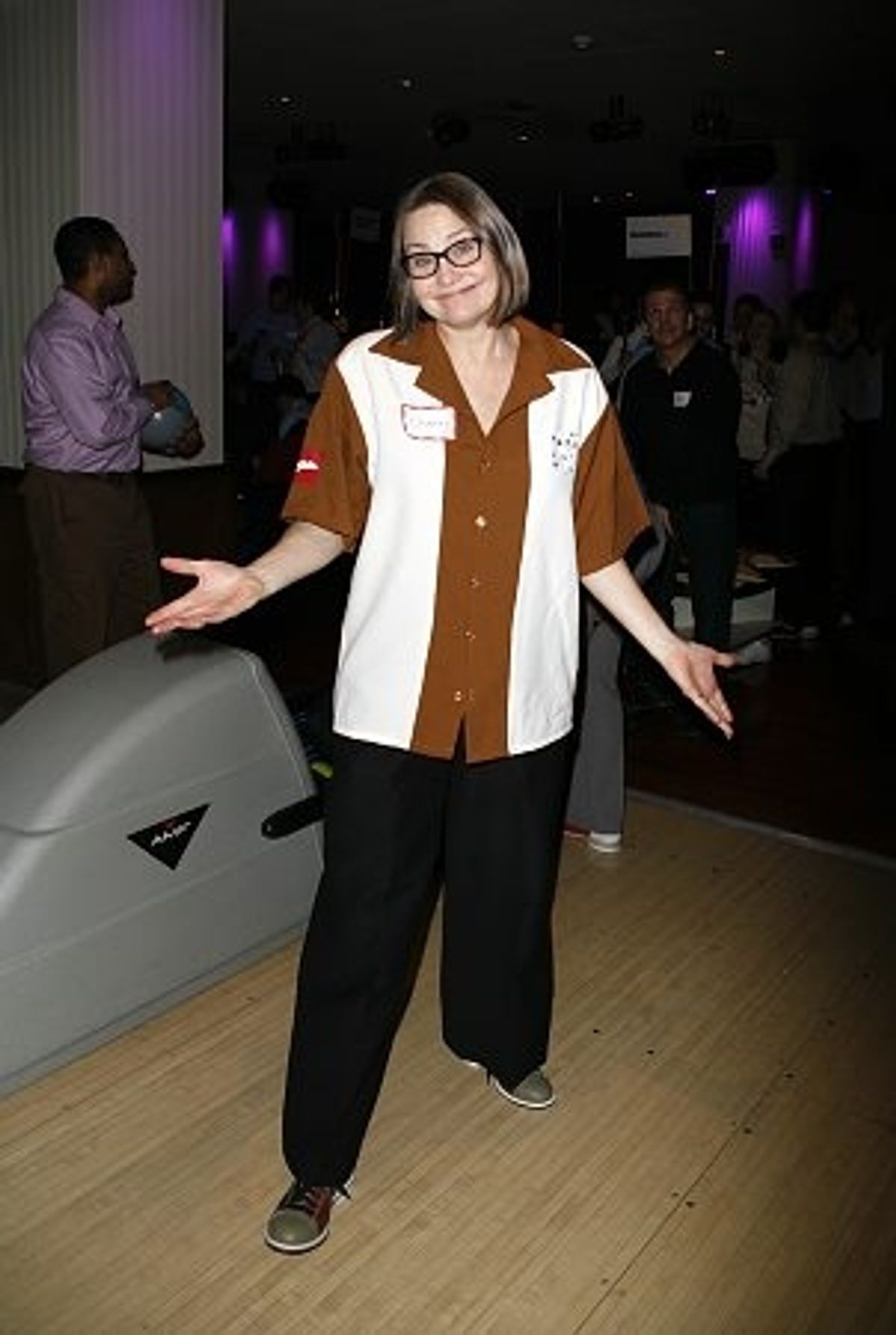 Cherry Jones at Second Stage's 21st Annual All-Star Bowling Classic