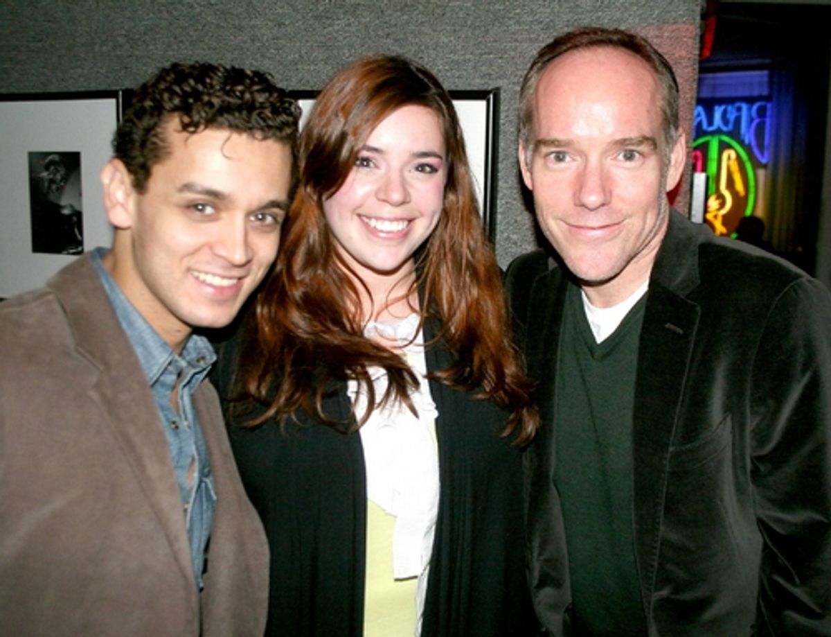 Michael Longoria, Alysha Umphress and Michael Winther at 