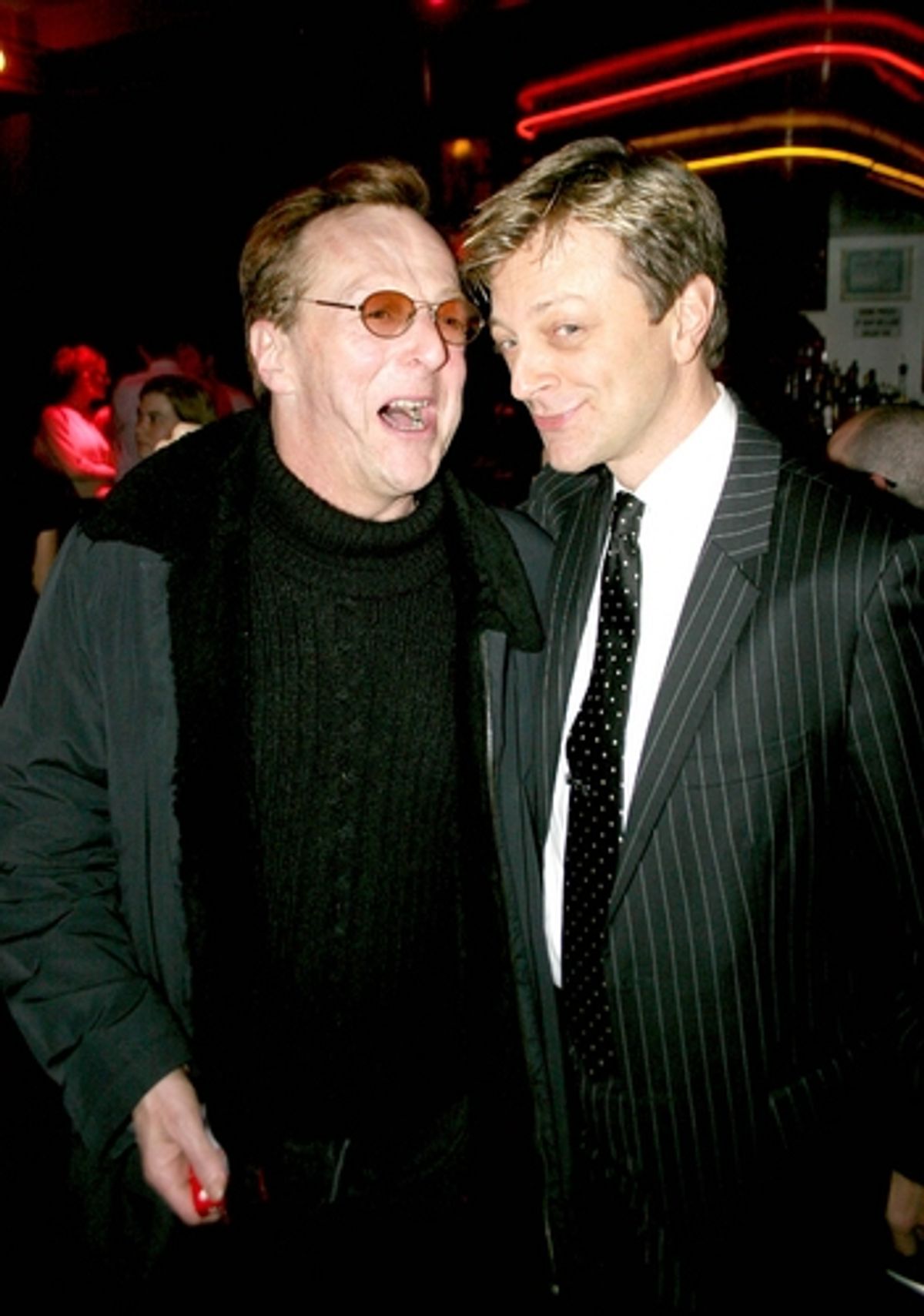 Edward Hibbert and Jim Caruso at 