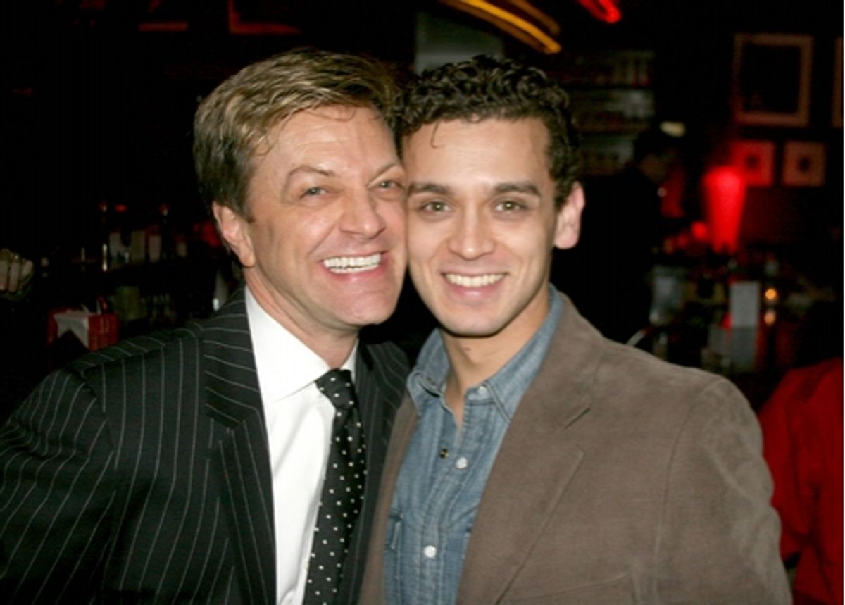 Jim Caruso and Michael Longoria at 