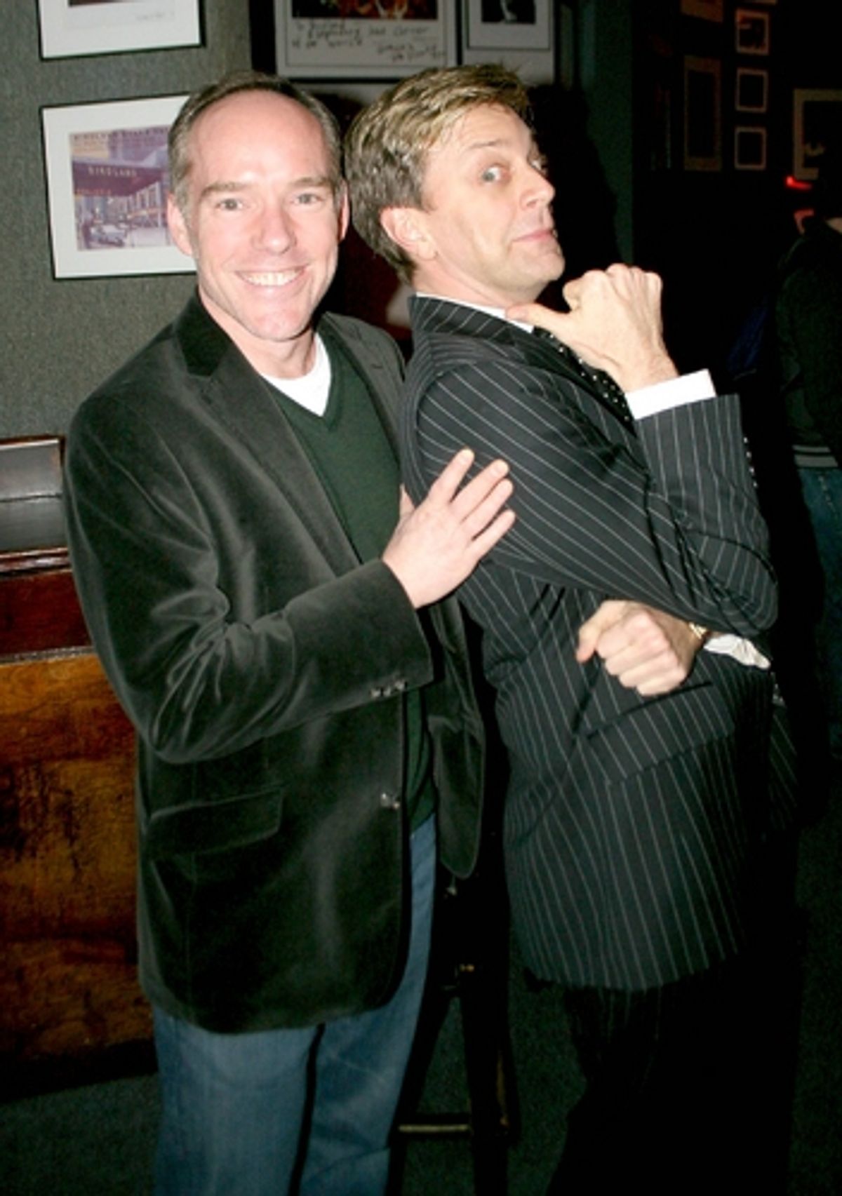 Michael Winther and Jim Caruso at 