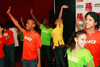 Rosie O\\\'Donnell and Rosie\\\'s Broadway Kids Photo