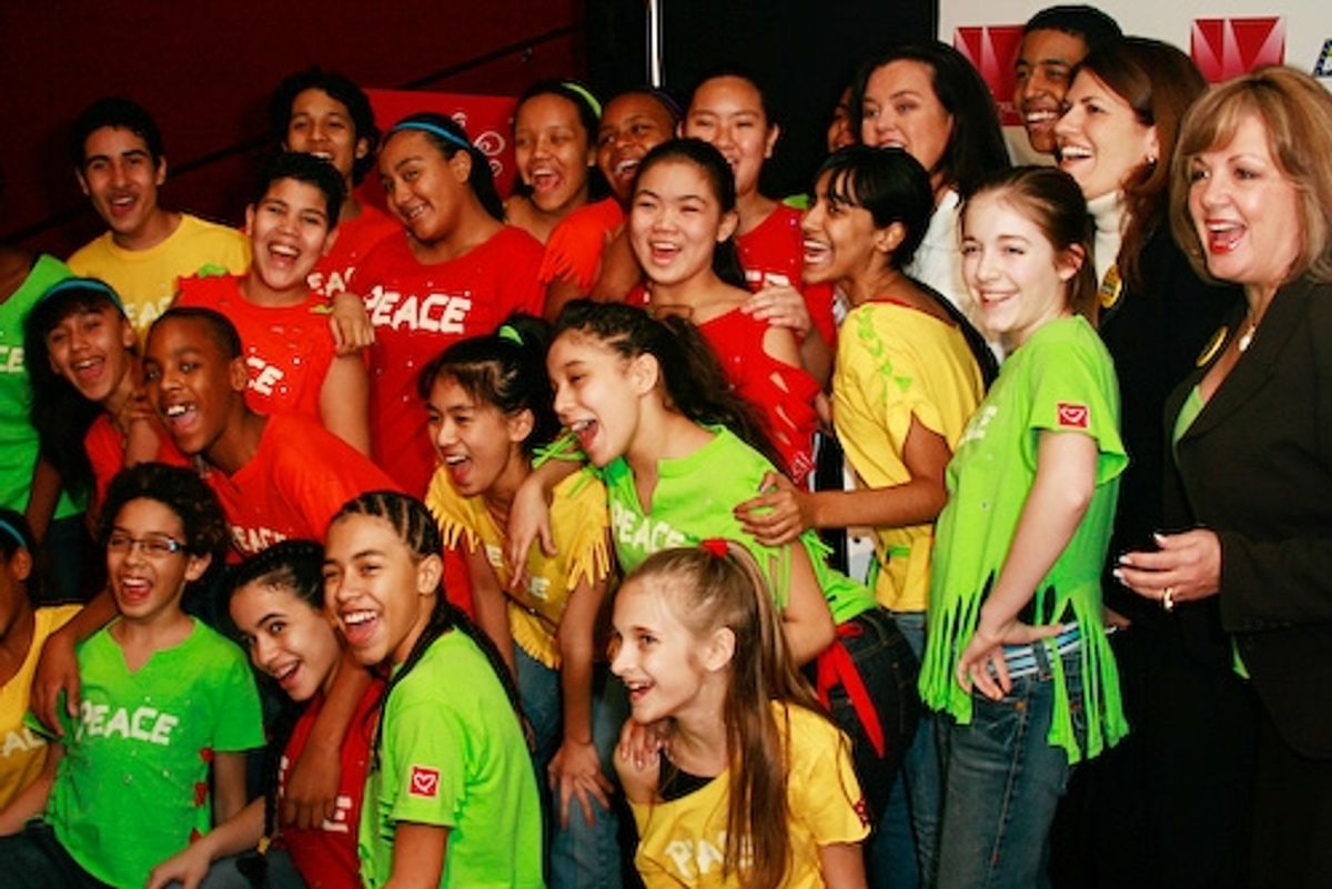 Rosie O'Donnell and Rosie's Broadway Kids at 