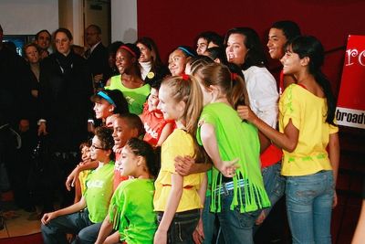 Rosie O\'Donnell and Rosie\'s Broadway Kids Photo