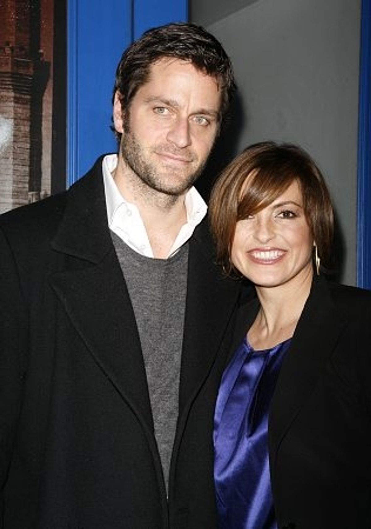 Peter Hermann and Mariska Hargitay at 