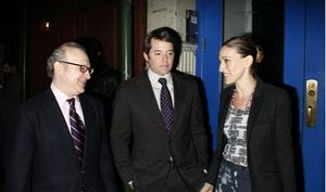 Pippin Parker, Matthew Broderick and Sarah Jessica Parker Photo