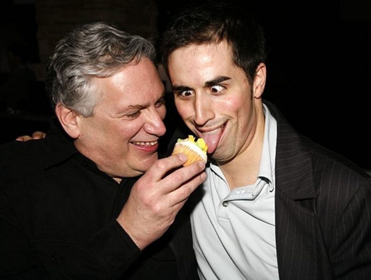Harvey Fierstein and Matthew Scott at 