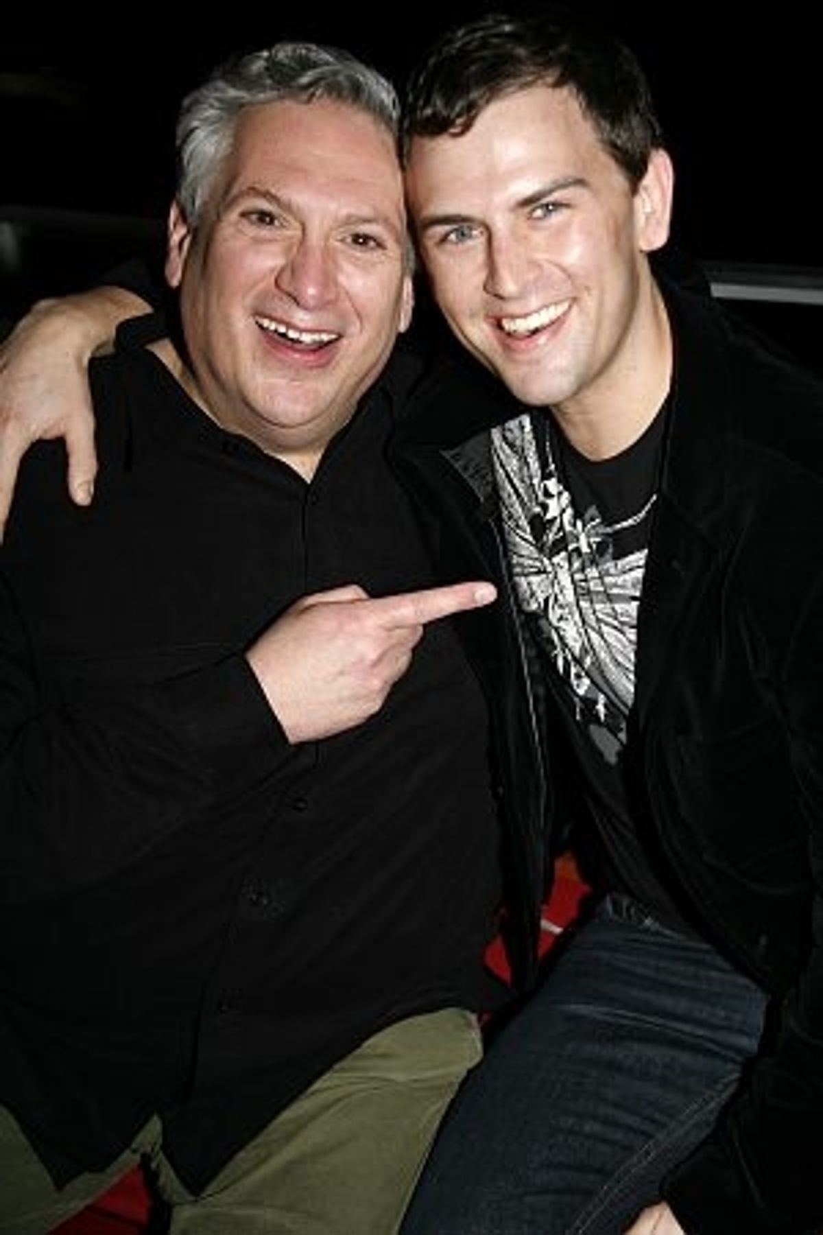 Harvey Fierstein and Daniel Reichard at 