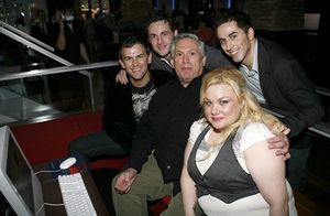 Daniel Reichard, Max von Essen, Harvey Fierstein, Carly Gibson and Matthew Scott @ BroadwayWorld Daniel Reichard, Max von Essen, Harvey Fierstein, Carly Gibson and Matthew Scott Photo