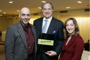 l-r: Jim Petosa (BU's School of Theater Director and InCite Arts Festival Producer),  Photo