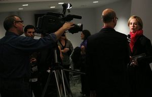 Sarah Paulson with Richard Ridge and Bradshaw Smith of "Broadway Beat"
@ BroadwayWorld Sarah Paulson with Richard Ridge and Bradshaw Smith of "Broadway Beat"
Photo