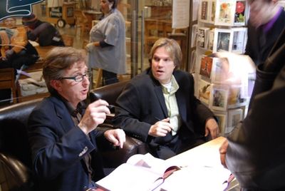 Thomas Schumacher and Jeff Kurtti Photo