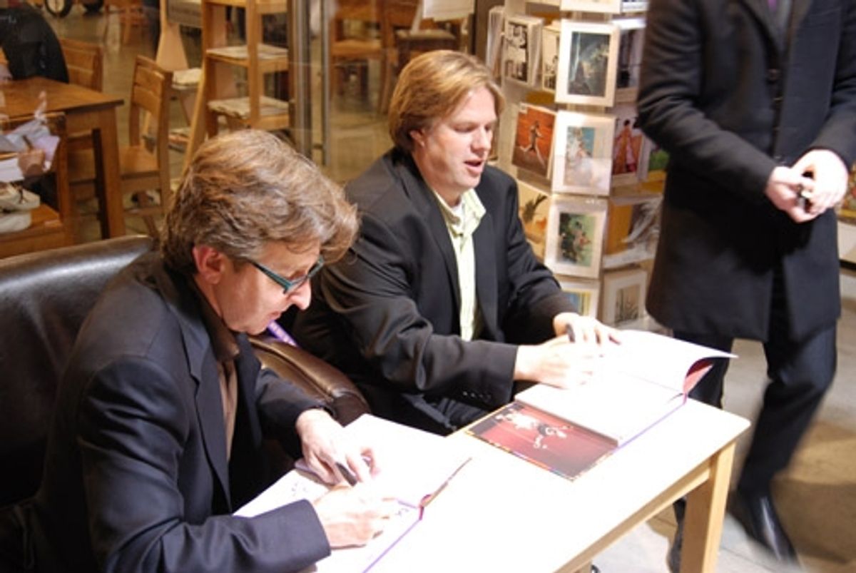 Thomas Schumacher and Jeff Kurtti at 