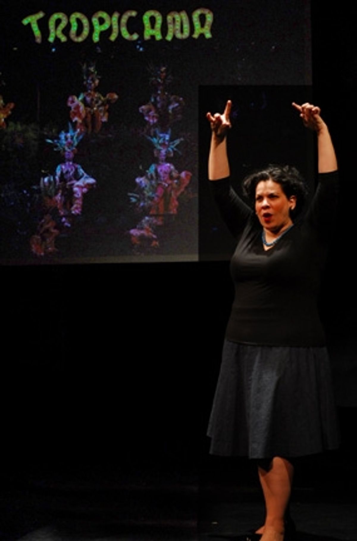 Carmen PelÃ¡ez at 'Rum & Coke' Opens Feb.13