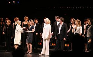Kate Burton, Erin Davie (with an "adoring fan"), Christine Ebersole, Michael Park, Megan Sikora and Mario Cantone @ BroadwayWorld
Kate Burton, Erin Davie (with an "adoring fan"), Christine Ebersole, Michael Park, Photo