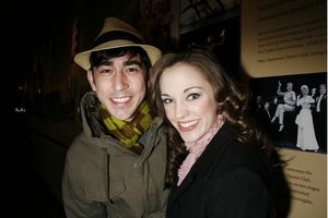 Max Crumm and Laura Osnes Photo