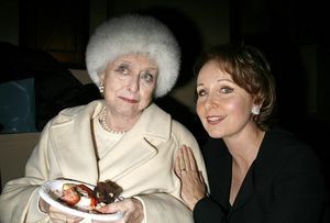 Celeste Holm and Kate Burton @ BroadwayWorld Celeste Holm and Kate Burton Photo