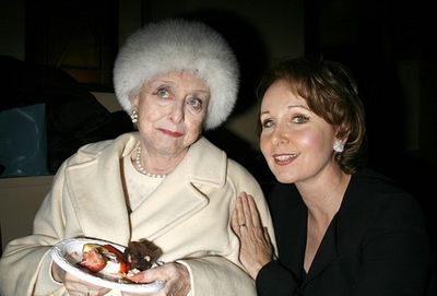 Celeste Holm and Kate Burton Photo