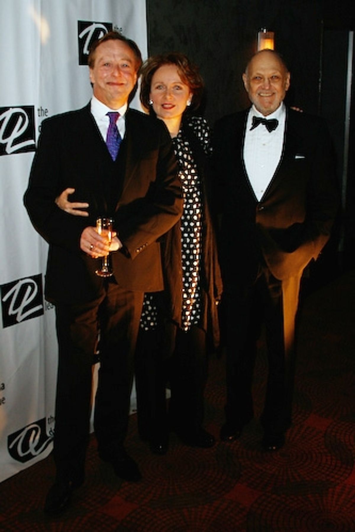Edward Hibbert, Kate Burton and Charles Strouse at 